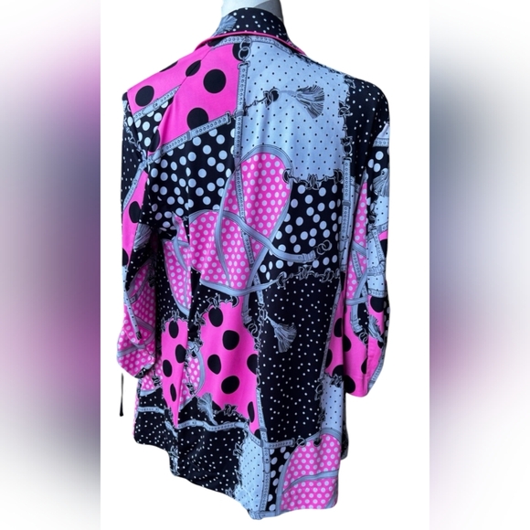 Two Piece 90s Abstract Shirt And Jacket - Picture 6 of 9